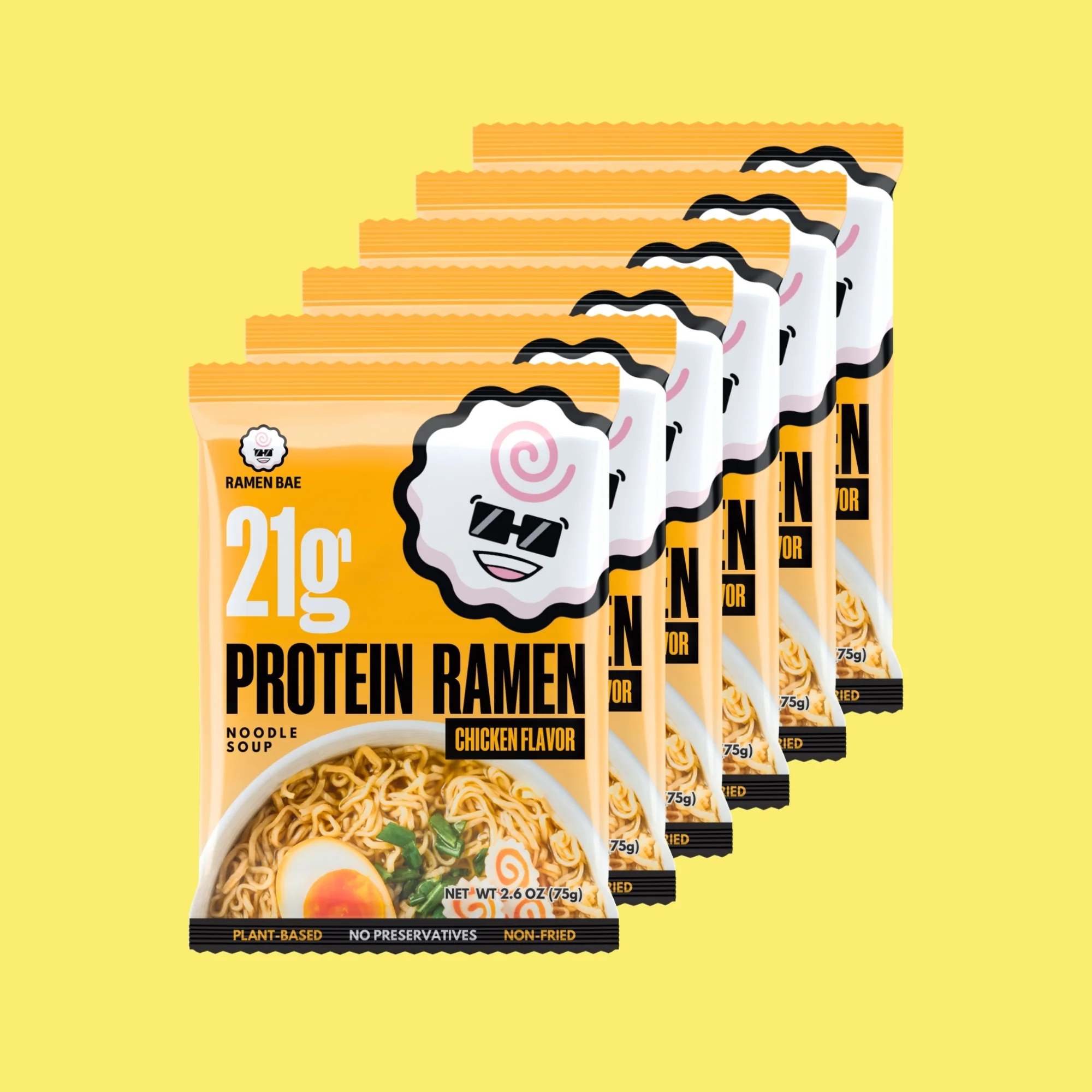 Chicken Protein Ramen Soup