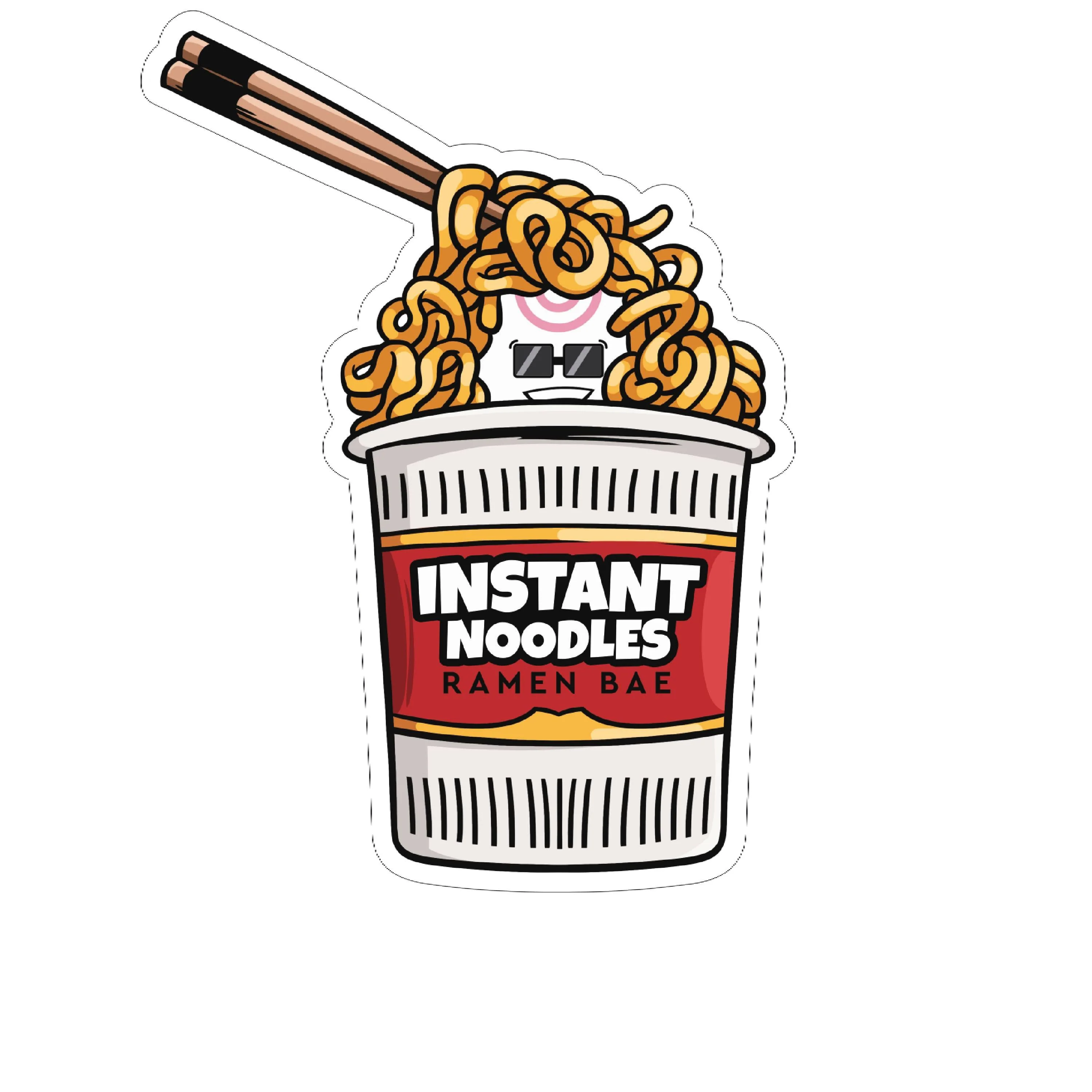 Free Ramen Bae Stickers - Image 3