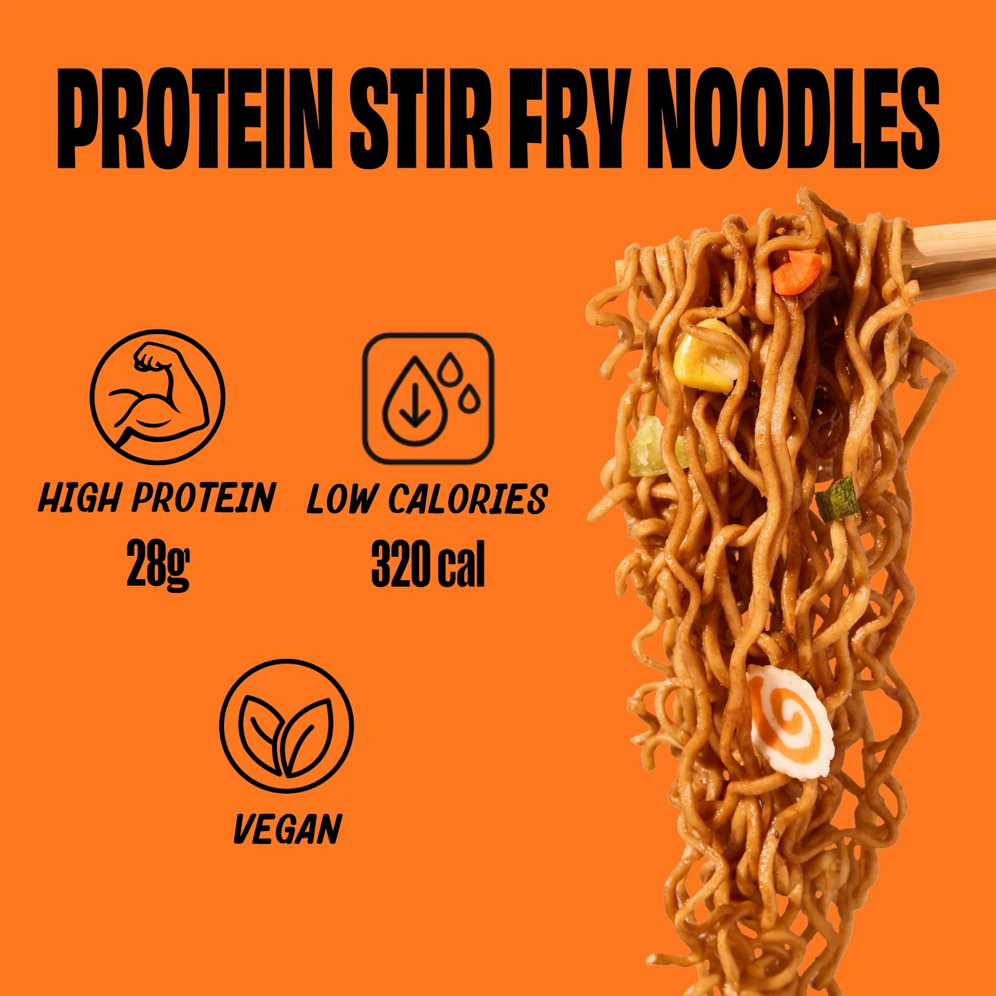 Korean Spicy Chicken Stir Fry Protein Ramen - Image 2