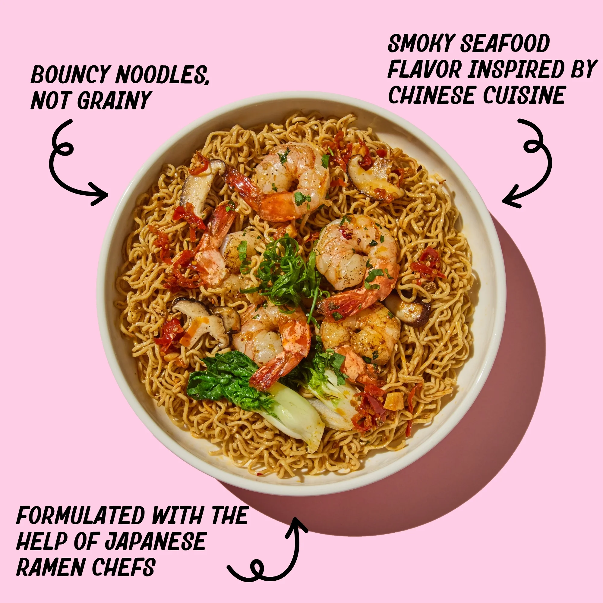 "Shacha" Smoky Seafood Stir Fry Protein Ramen - Image 3