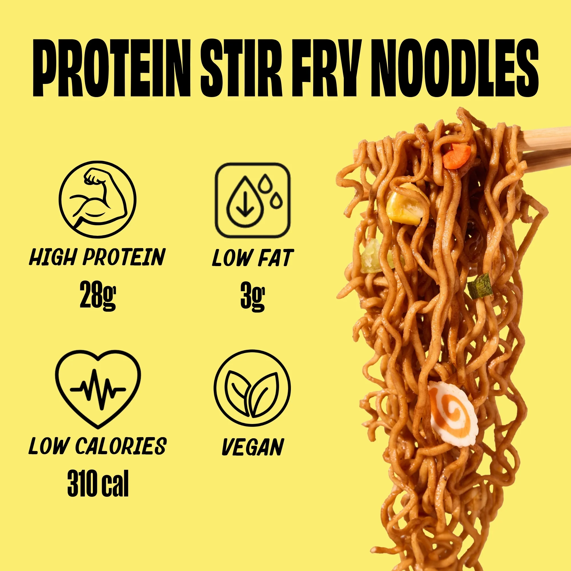 Teriyaki Beef Stir Fry Protein Ramen - Image 2