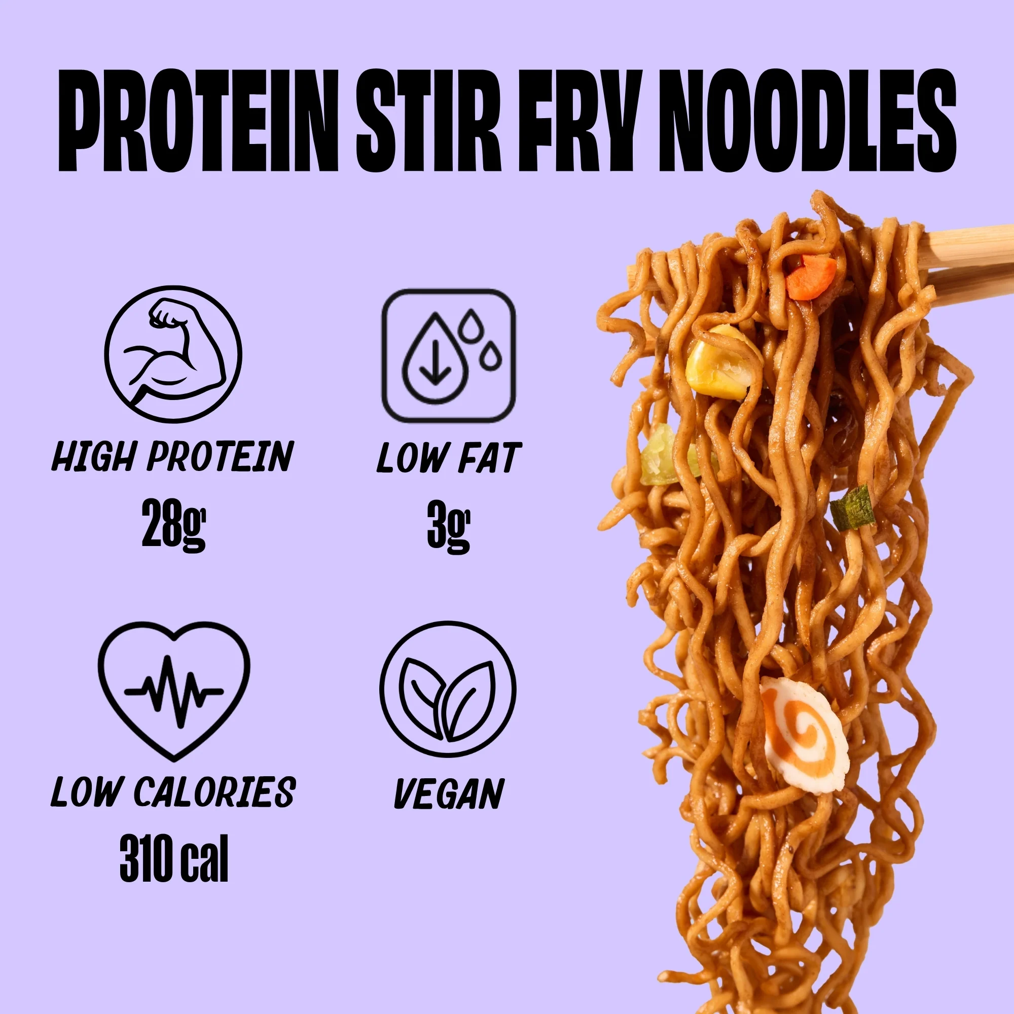Teriyaki Chicken Stir Fry Protein Ramen - Image 2