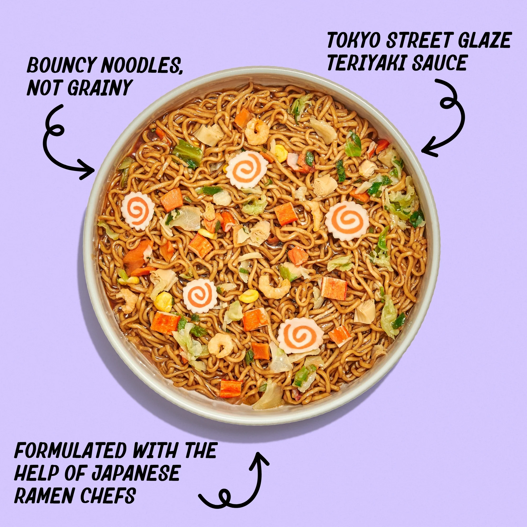 Teriyaki Chicken Stir Fry Protein Ramen - Image 3