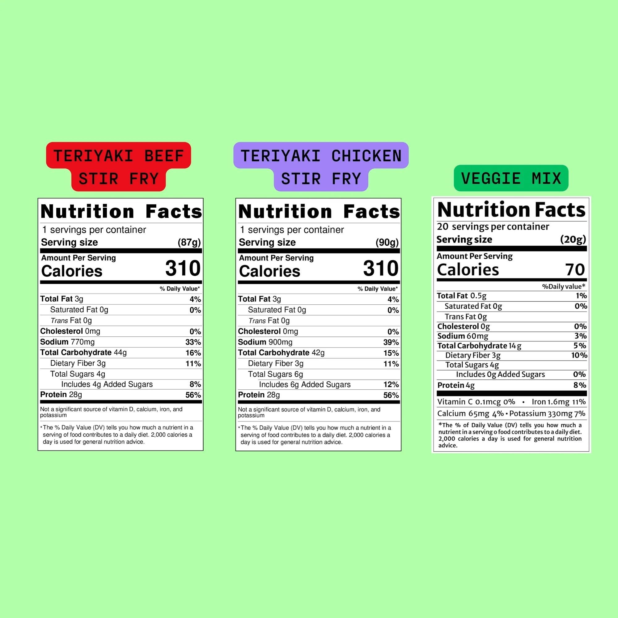 Veggie Stir Fry Pack - Image 7